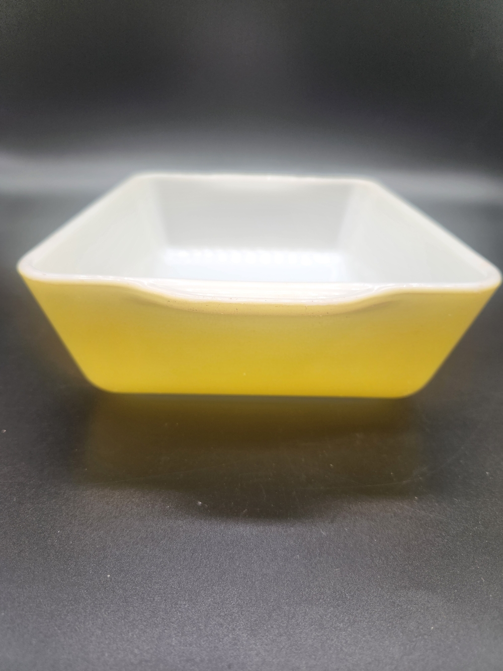 Vintage Yellow Pyrex Cassorole Baking Dish